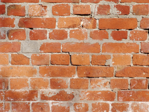 dirty red brick background 1