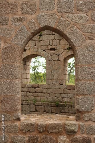 fenêtre de château