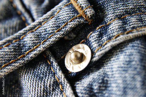 detail von jeanshose