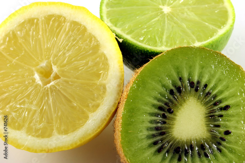 lemon lime and kiwi