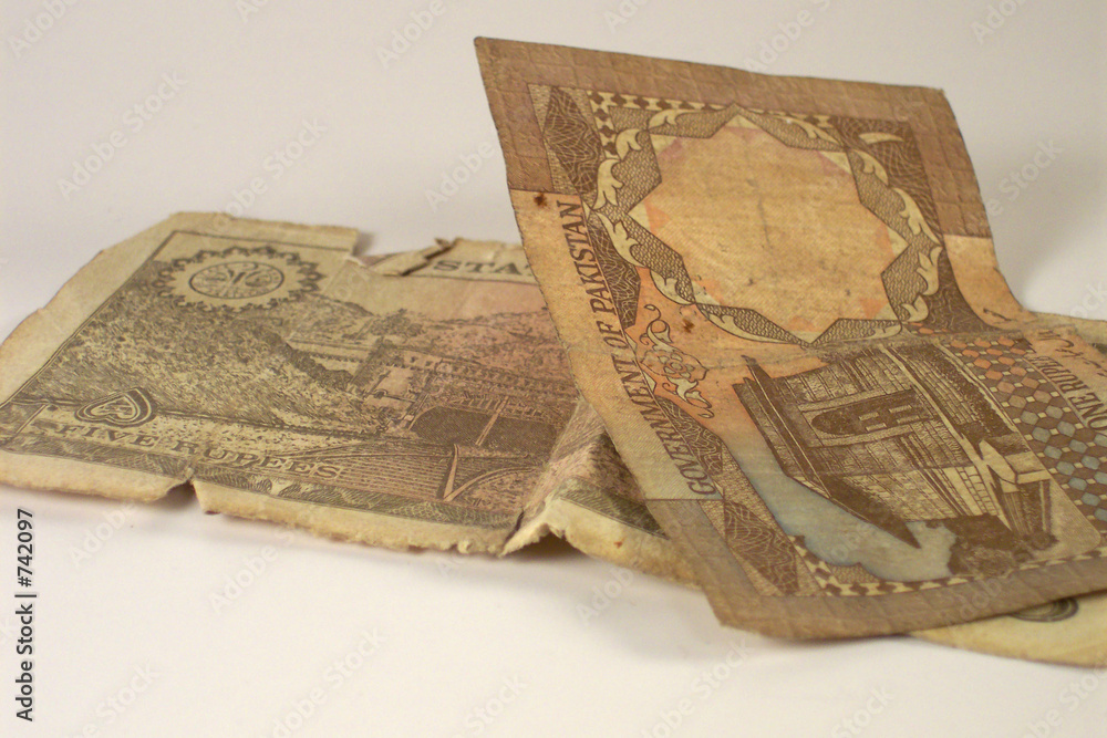 Fotografija old pakistani money
