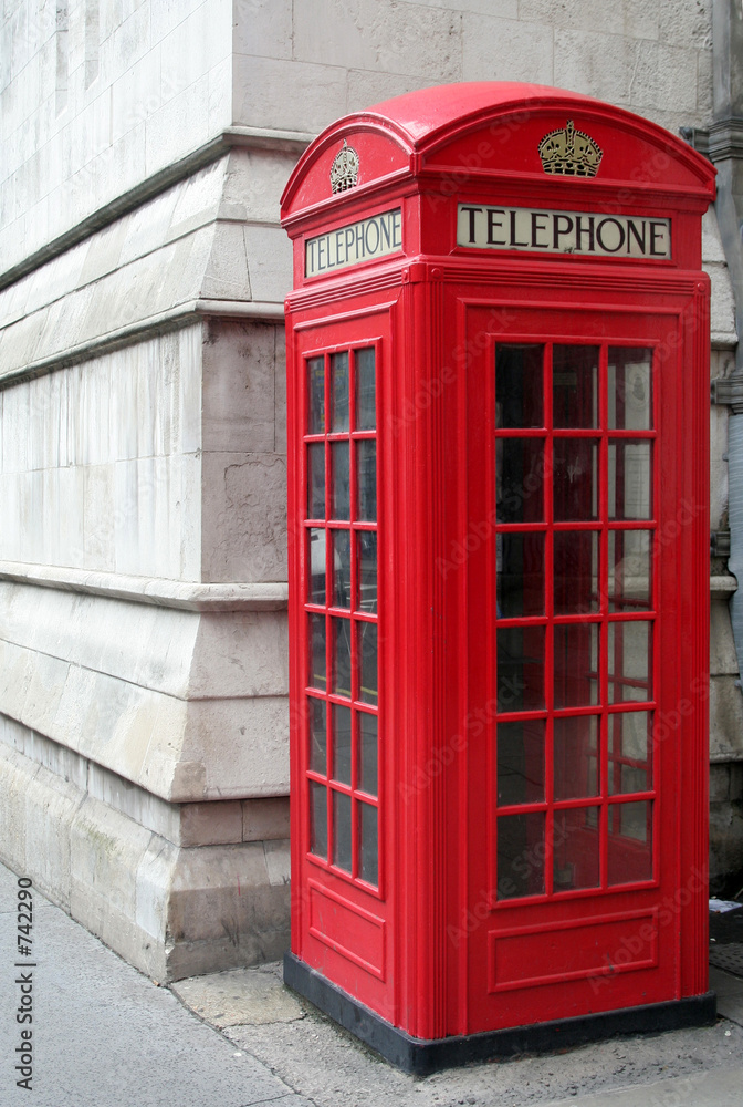 phone box, london