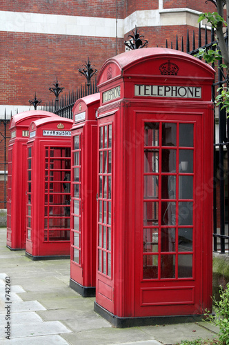 phone boxes  london