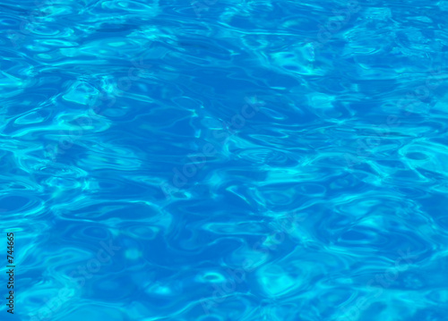 clear blue water background