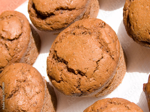 homemade chocolate muffins