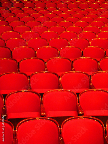 red armchair