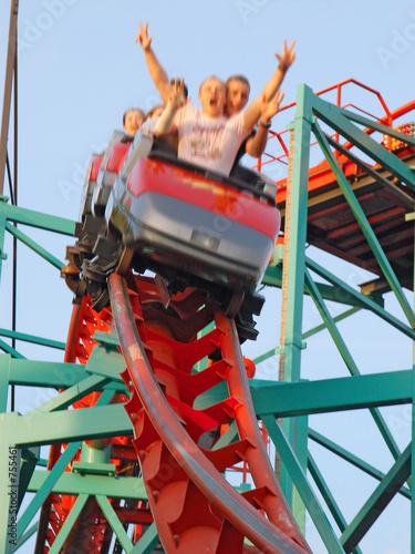 roller coaster ride