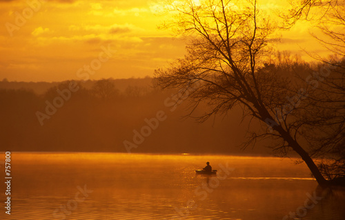 fishing from a kayak © Michael Mill