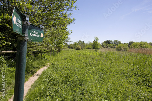 footpath signs