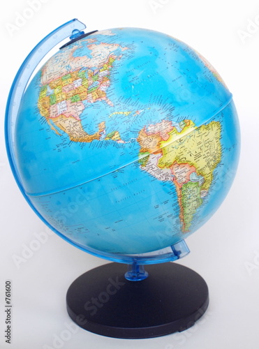a globe - america