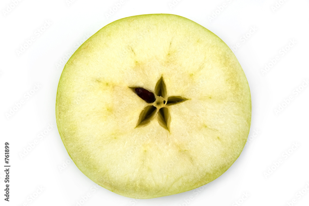 green apple slice green apple slice