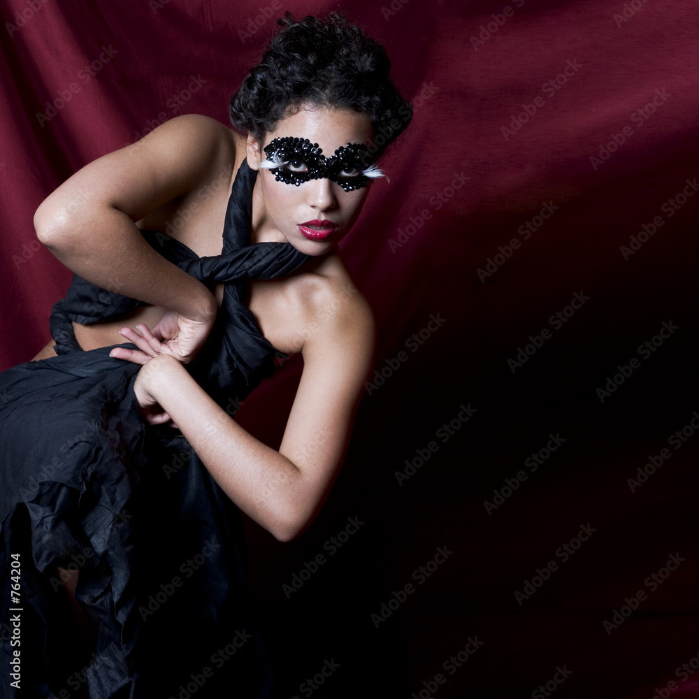 the lady in the black gem mask the lady in the black gem mask
