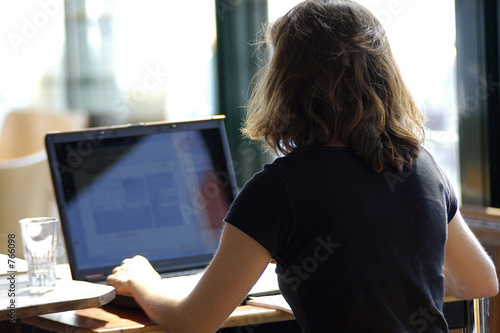 Bilde på lerret informatique au bureau