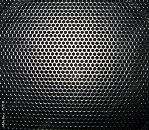 black speaker abstract