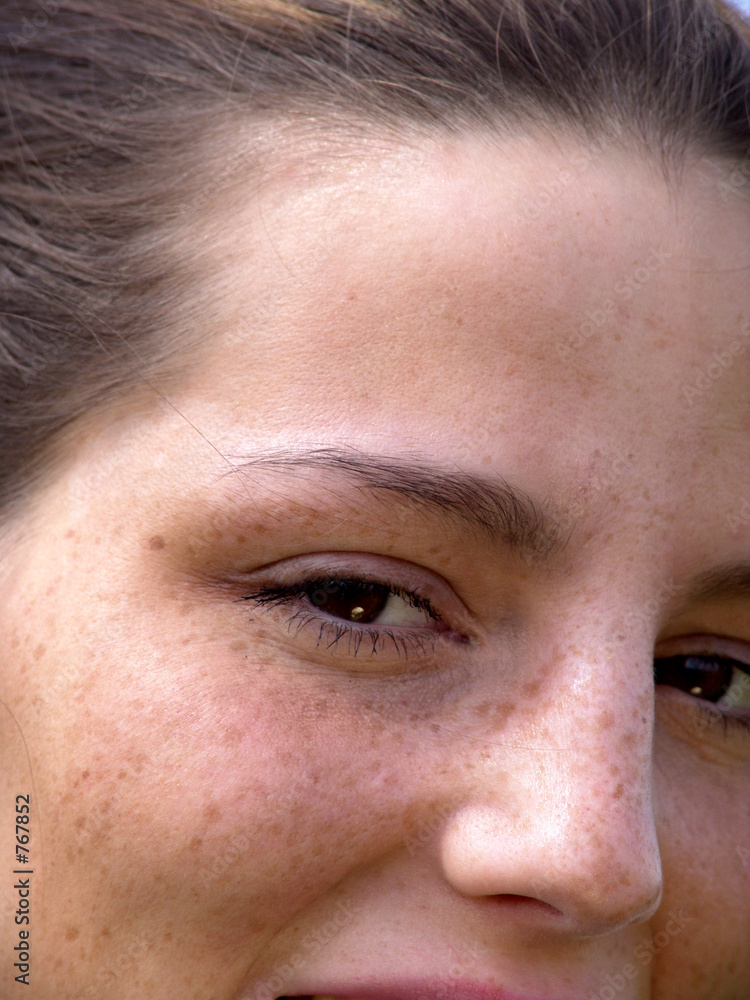 Fototapeta premium blick einer frau