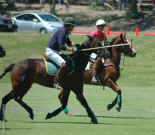polo players © Clarence Alford