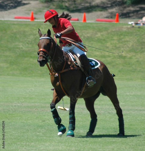 polo player © Clarence Alford