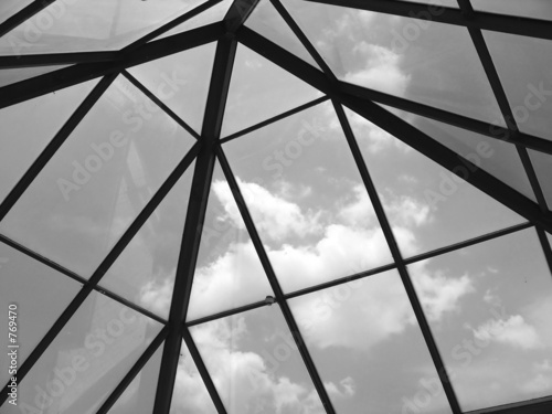 glass domed roof
