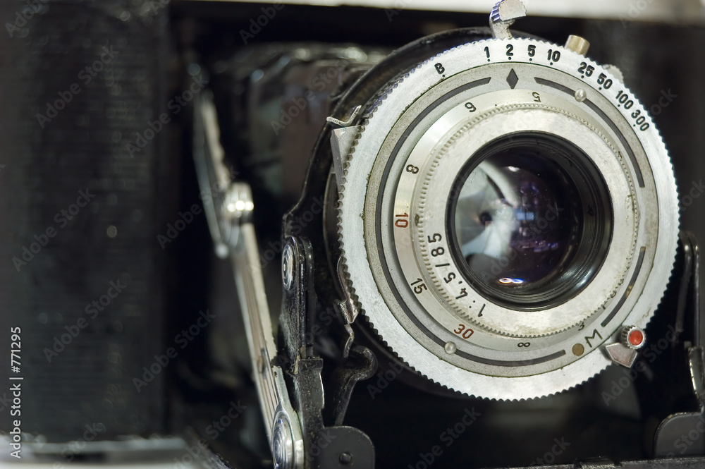 Fototapeta premium retro rangefinder camera