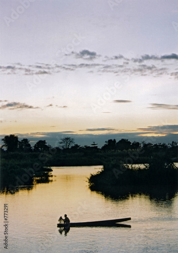 mekong sunset