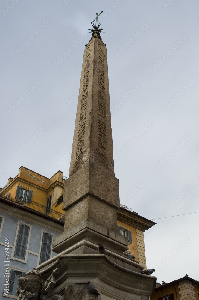 obelisk, rome, italy