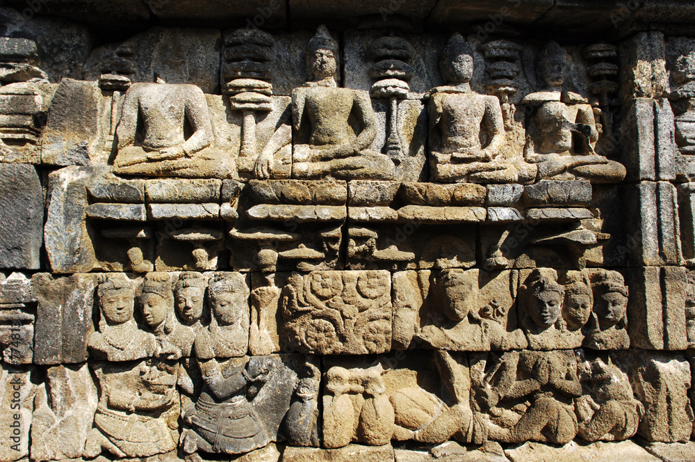 indonesia, java: borobudur