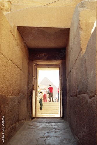 entrance to egypt pyramids photo