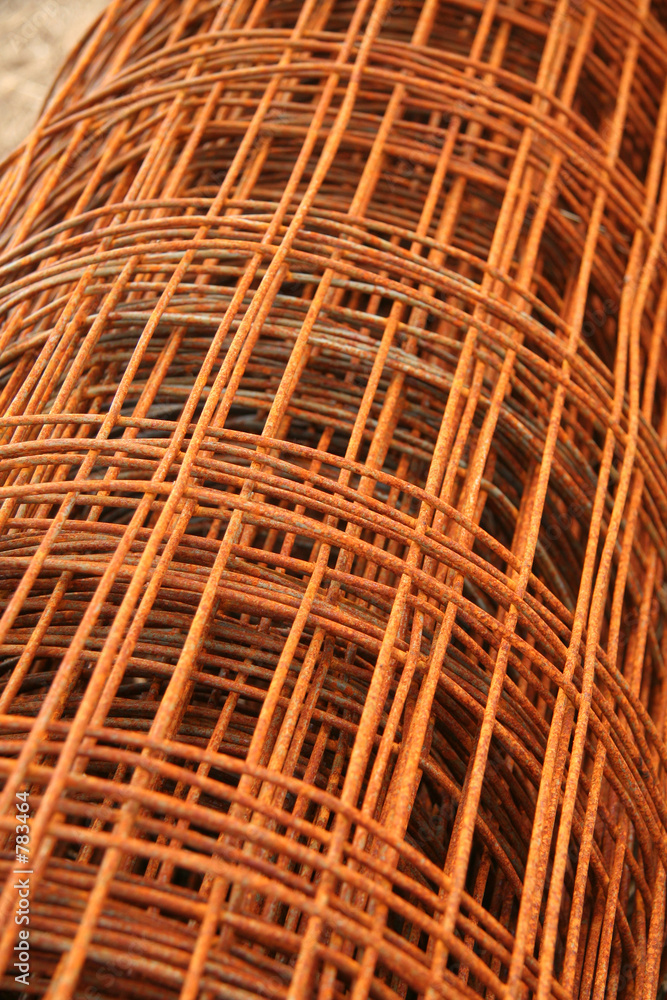rusty fencing material rusty fencing material