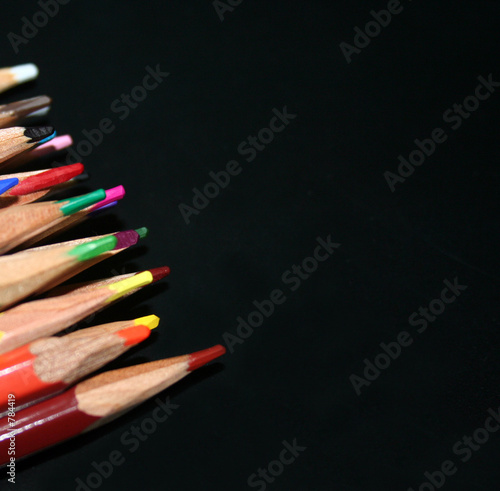 colored pencils - art