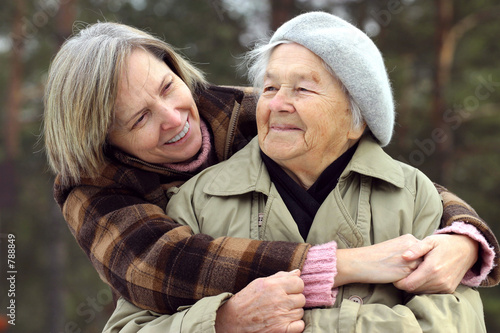 mother and daughter photo