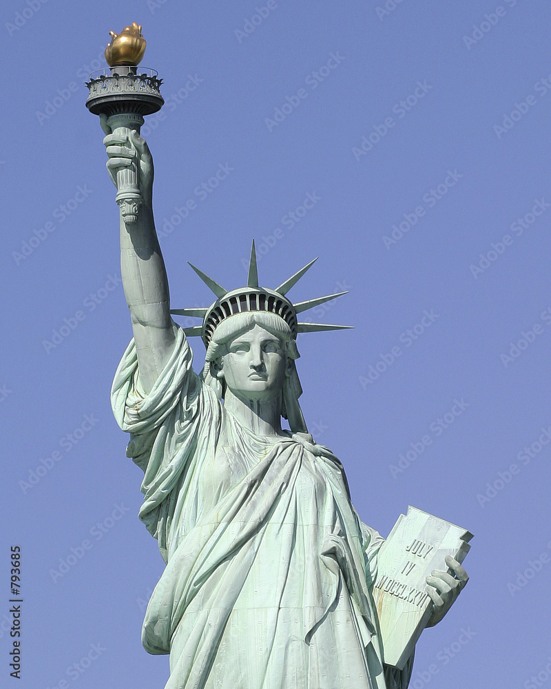 Naklejka premium statue of liberty