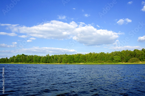 silence on the lake