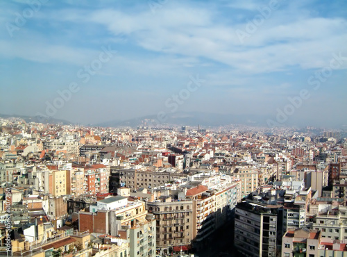Fototapeta Naklejka Na Ścianę i Meble -  barcelona skyline 2