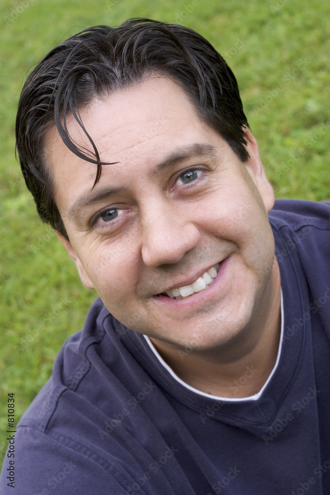 smiling man smiling man