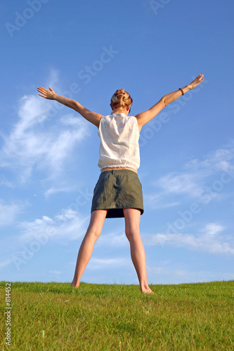 liberté femme joie
