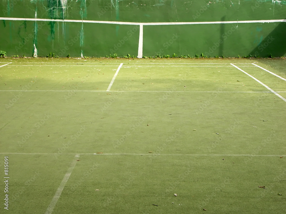 tennis training wall