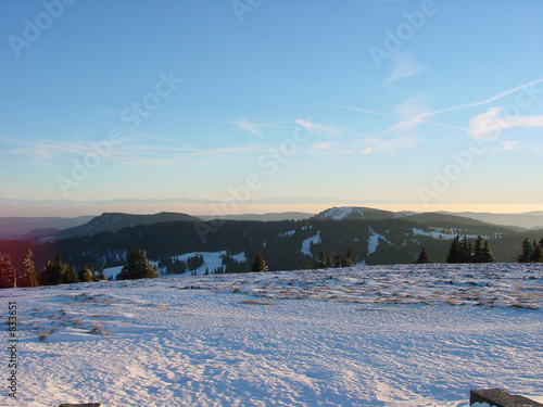 feldberg mit alpenblick