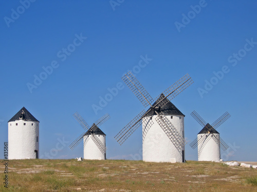old spanish wind mill photo