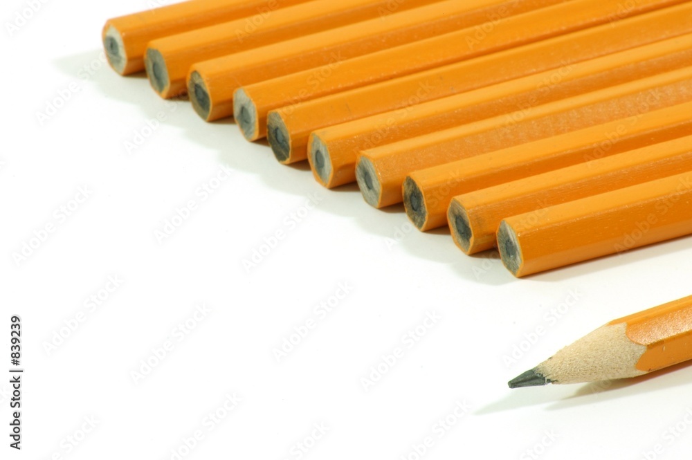 Obraz premium school supplies, pencils 3