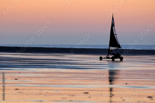 char à voile