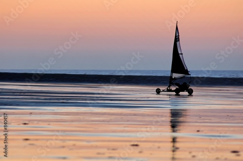 char à voile photo