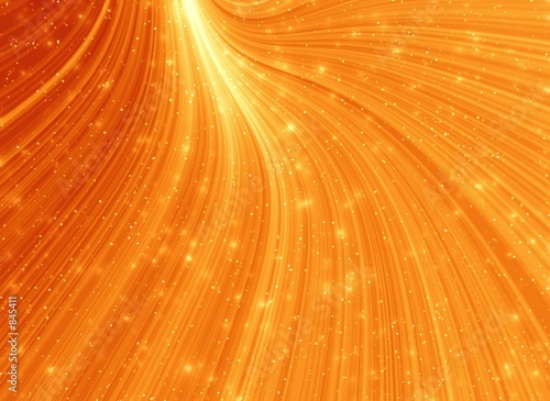 golden mystical light