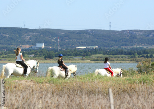 cavalières en balade photo