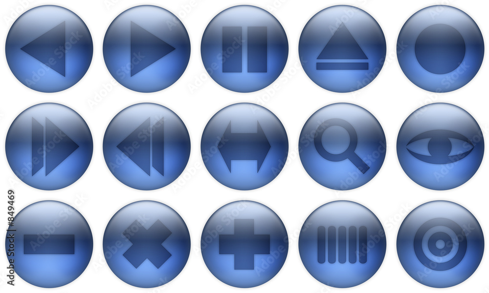 glass button set 2 glass button set 2
