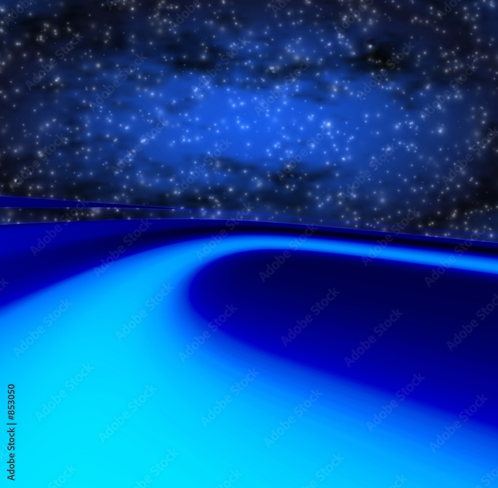 Fotografie space road