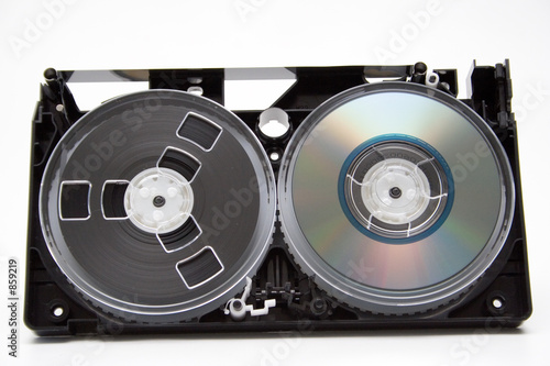 take to pieces vhs cassette and cd disc photo