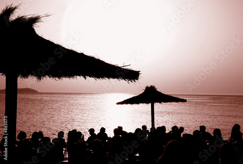 the sunset