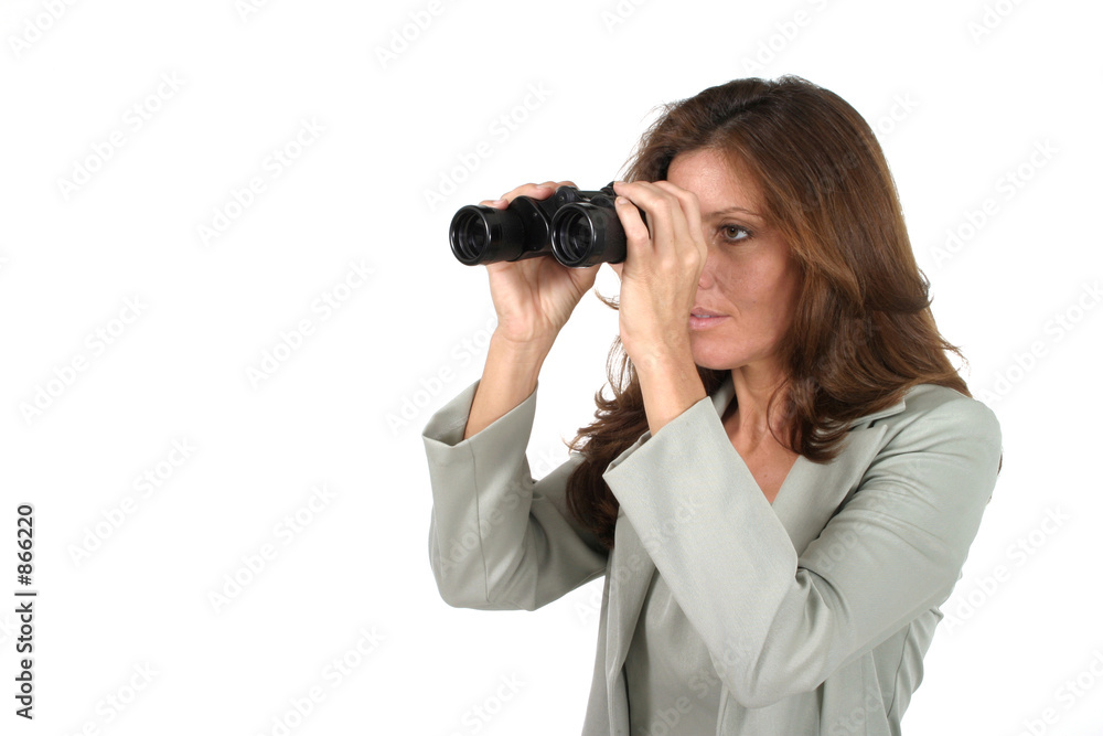 beautiful woman looking through binoculars 2 beautiful woman looking through binoculars 2