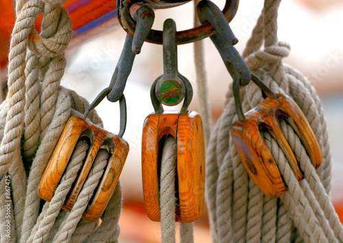 cordages et poulies
