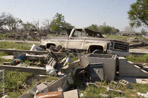 truck in new orleans ninth ward